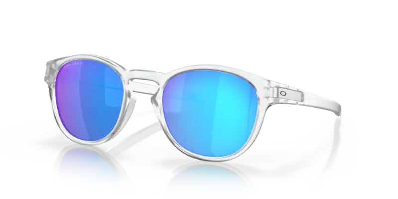 Oakley Latch Prizm Sapphire Polarized, Matte Clear Innfatning