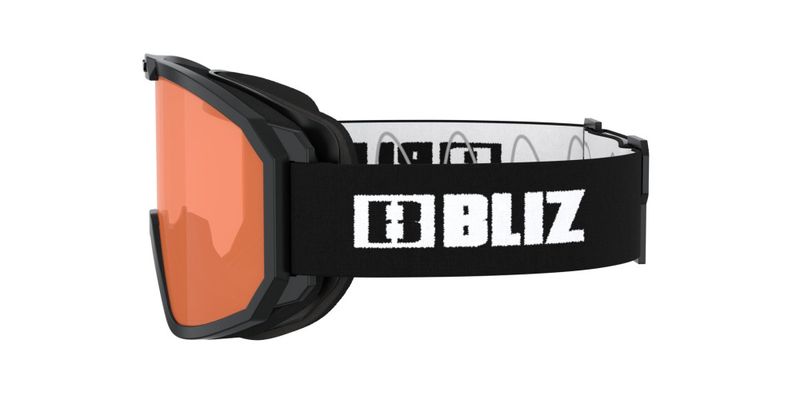 Bliz Rave JR Farge : Black - White Logo, Orange