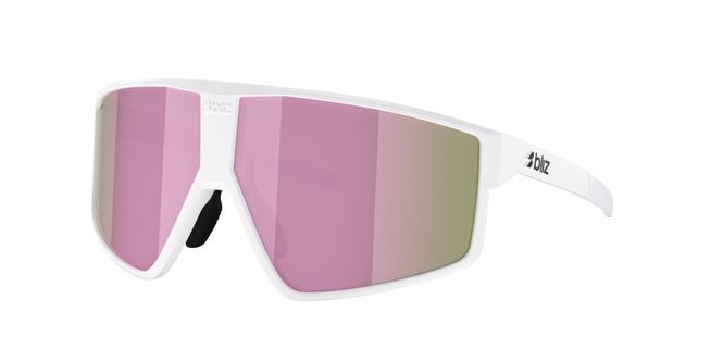 Hovedbilde Bliz P002 Matte White Linsefarge: Brown Pink