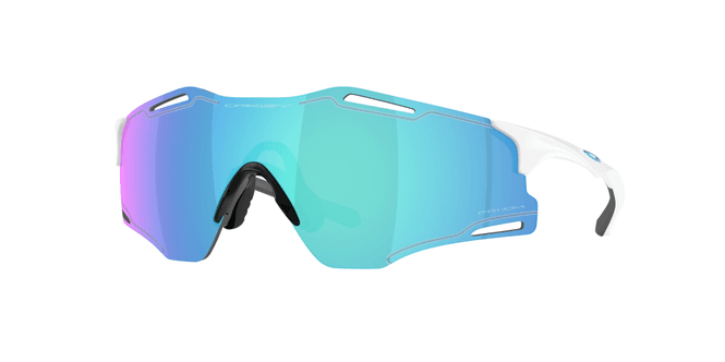 Hovedbilde Oakley Cybr Zero prizm sapphir, polished white ...