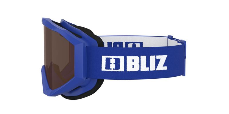 Bliz Liner Blue - White Logo, Brown