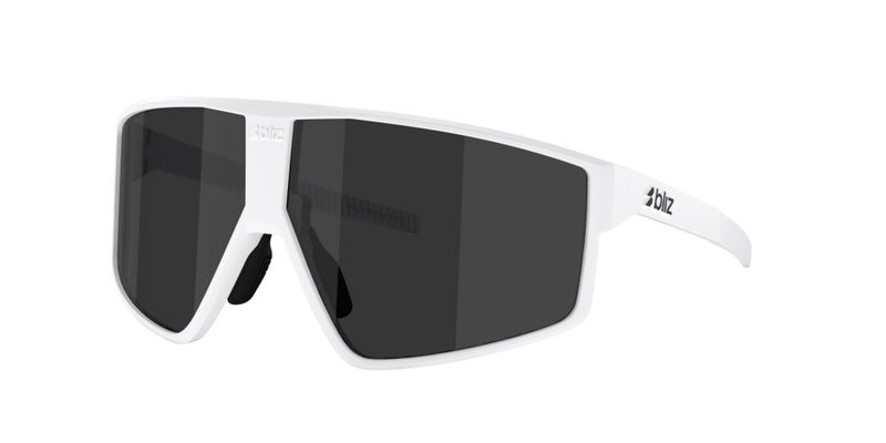 Bliz P002 Matte White Linsefarge: Smoke