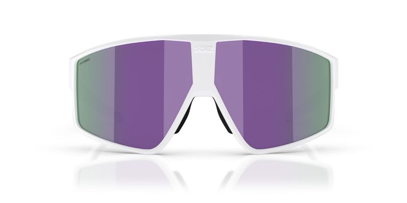 Bliz P002 Matte White Linsefarge: Brun/lilla flerfarget