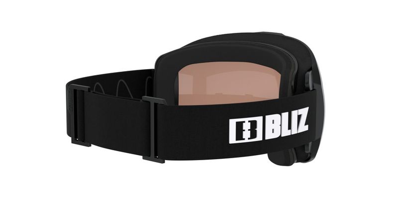 Bliz Carge OTG Farge : Matt svart med hvit logo, Light Orange/Bl
